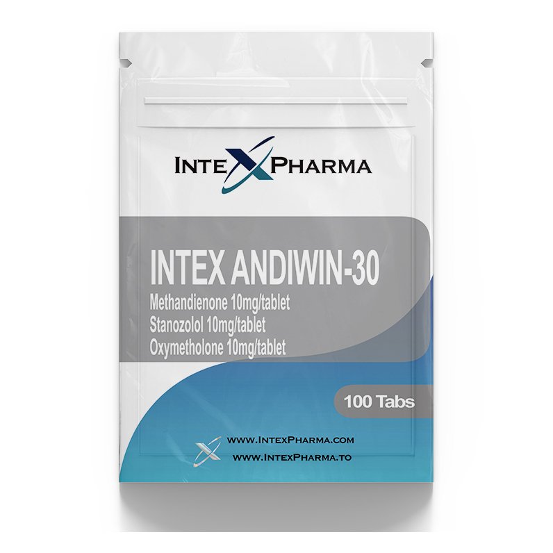Intex Pharma Andiwin-30mg/100tabs (Dbol,Oxy,Winny)