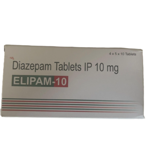 Diazepam (Elipam) Tablets I.P. 10Mg
