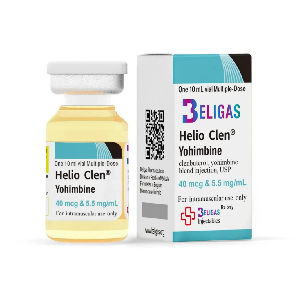 Helio Clenbuterol + Yohimbine 40 mcg / 5.5 mg · Beligas Pharmaceuticals