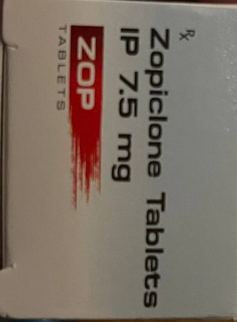 Zopiclone 7.5mg – 20 Tablets